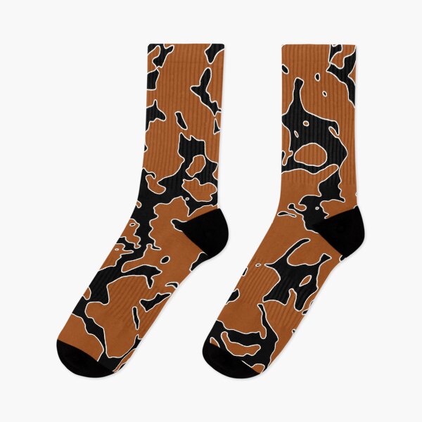 Item preview, Brown, black and white abstract pattern designed and sold by illidesign.
