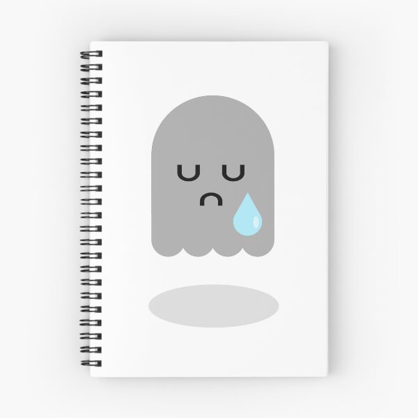 Item preview, Sad Ghost Cartoon  designed and sold by StuffNStickers.