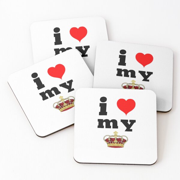 Item preview, i love my  king designed and sold by MOUZAT.