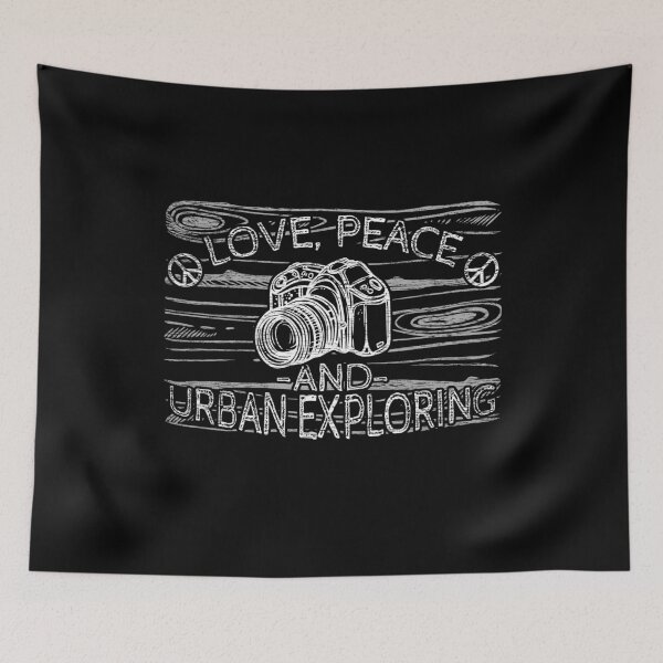 Item preview, Love, peace, urban exploring designed and sold by Ventein.
