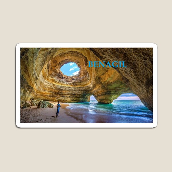 Artikel-Vorschau von Algarve, Benagil-Seehöhle, Portugal, designt und verkauft von Brigianna.