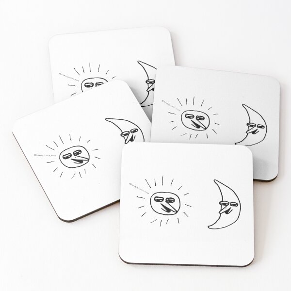 Item preview, Sun and moon designed and sold by CreepyLilDucks.