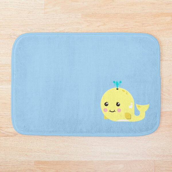 Item preview, Cute Yellow Whale Design designed and sold by StuffNStickers.