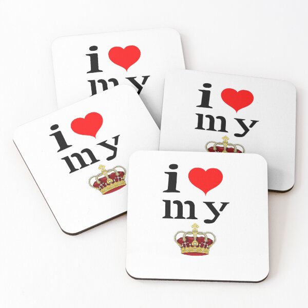 Item preview, i love my king designed and sold by MOUZAT.