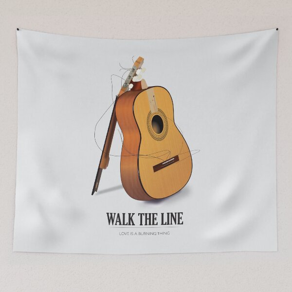 Item preview, Walk The Line - Alternative Movie Poster designed and sold by MoviePosterBoy.