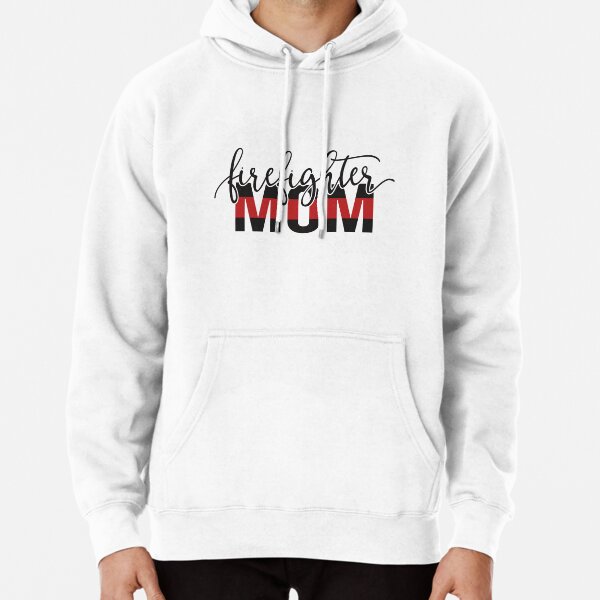 Firefighter Mom Pullover Hoodie