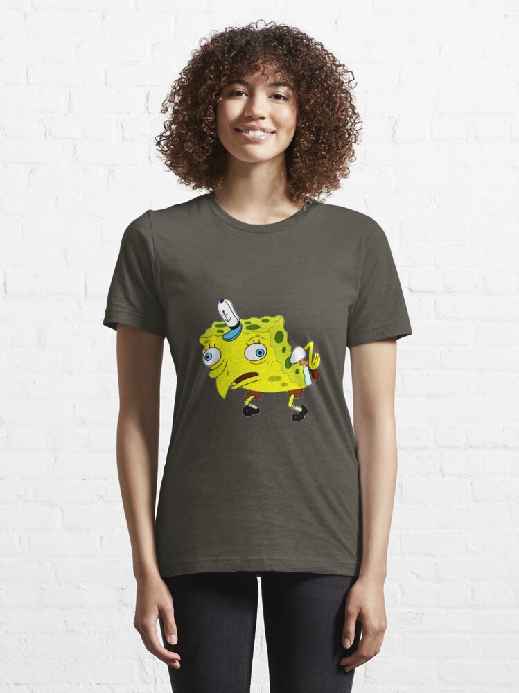 Spongebob meme face Essential T-Shirt for Sale by L1sercool