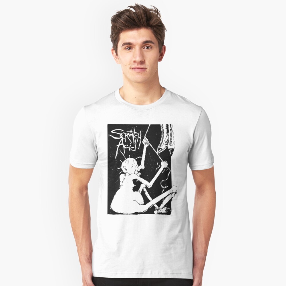scratch acid shirt