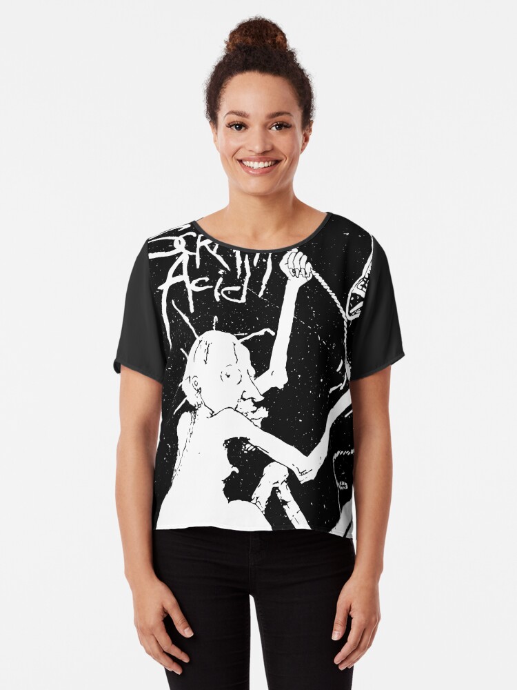 scratch acid shirt