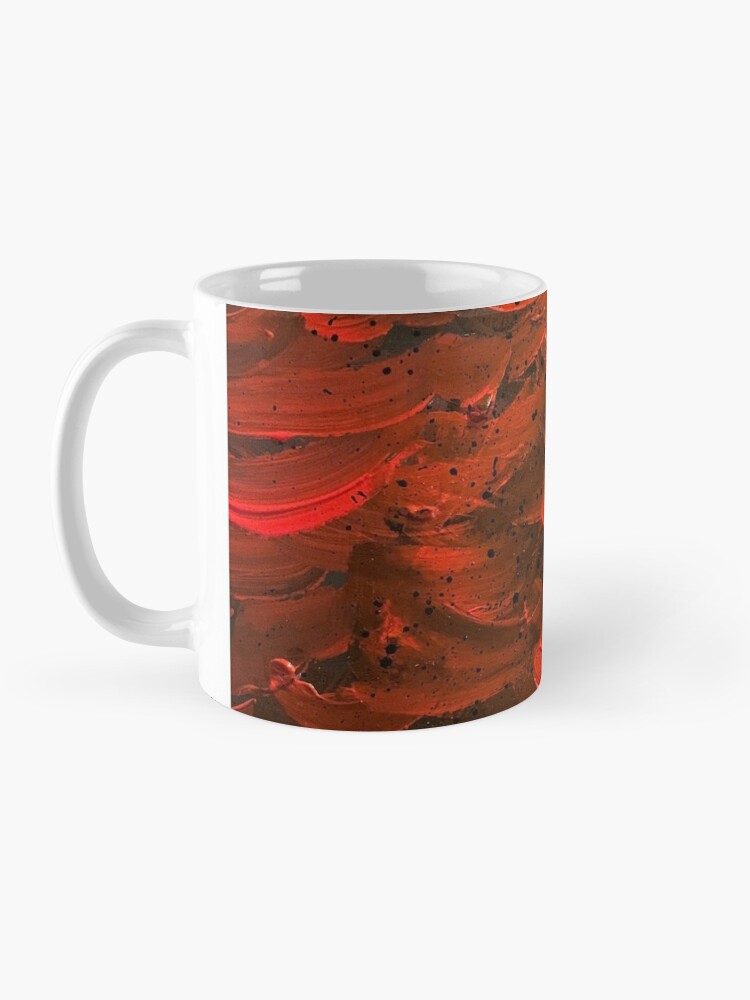 Alternate view of Red Hot Waves Mug