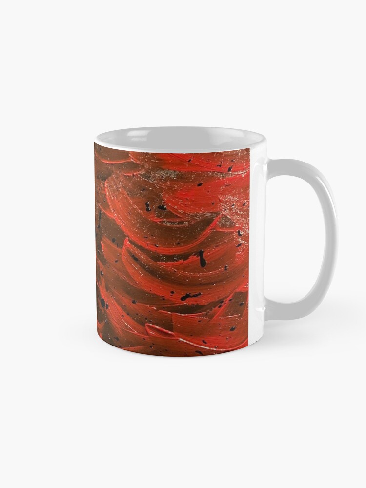 Alternate view of Red Hot Waves Mug