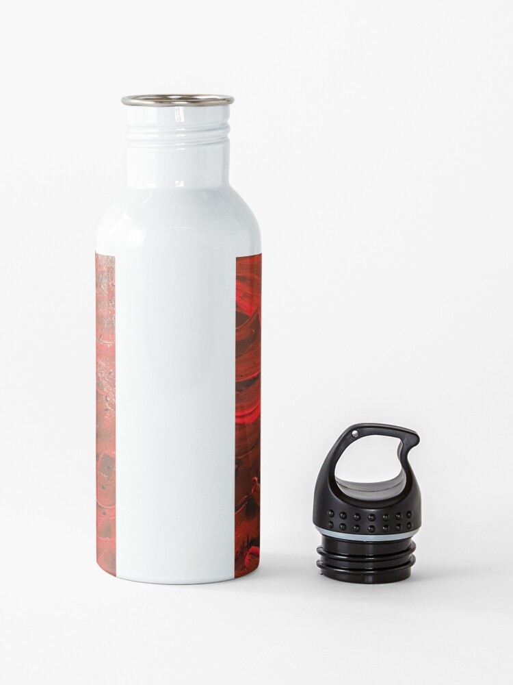 Alternate view of Red Hot Waves Water Bottle