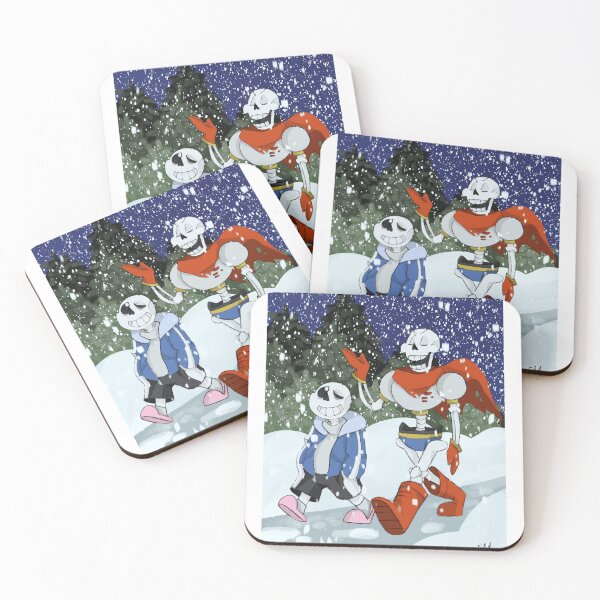 Item preview, Papyrus and Sans Snowy Design designed and sold by GillsTheFish.