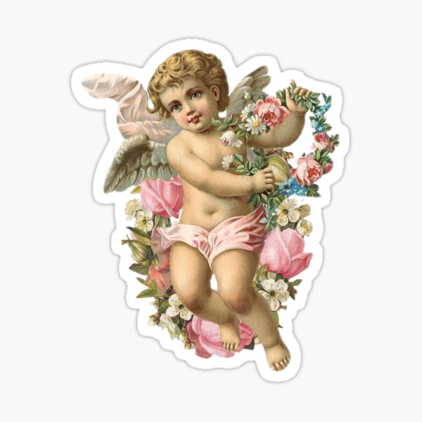Angel Shabby Sticker