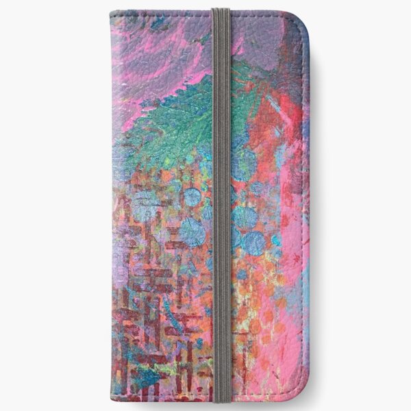 I Bloom in Stormy Weather iPhone Wallet