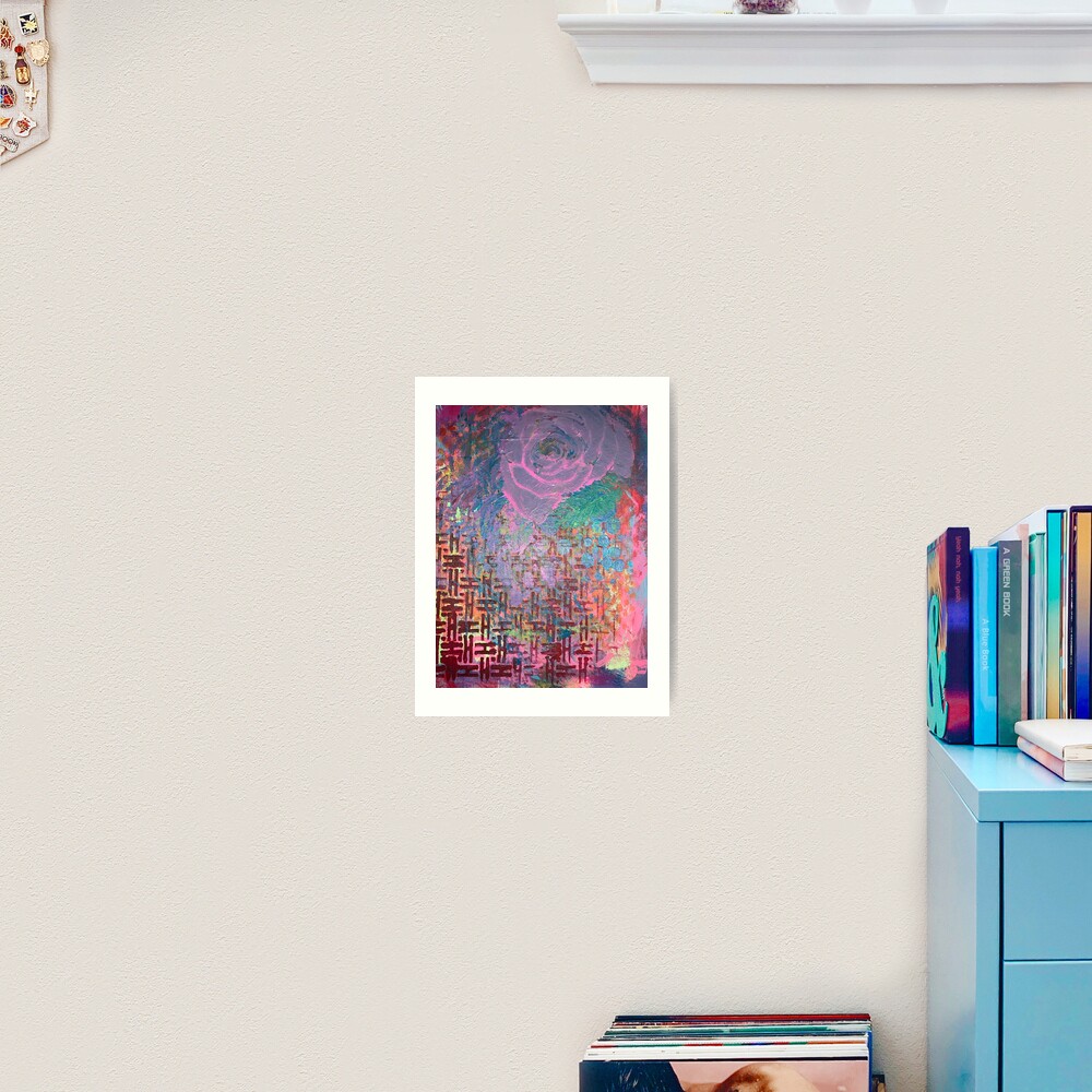 I Bloom in Stormy Weather Art Print