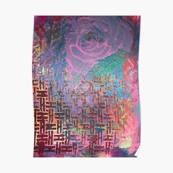I Bloom in Stormy Weather Poster