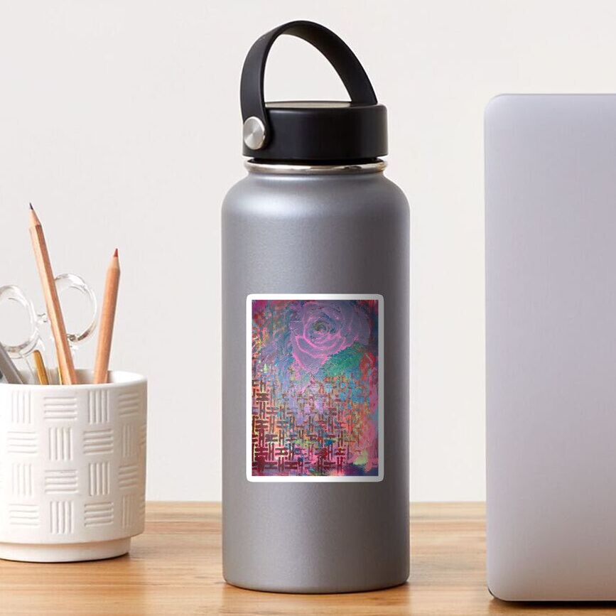 I Bloom in Stormy Weather Sticker