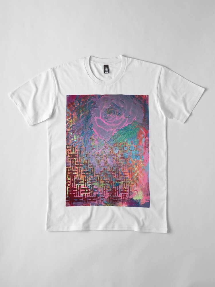 Alternate view of I Bloom in Stormy Weather Premium T-Shirt