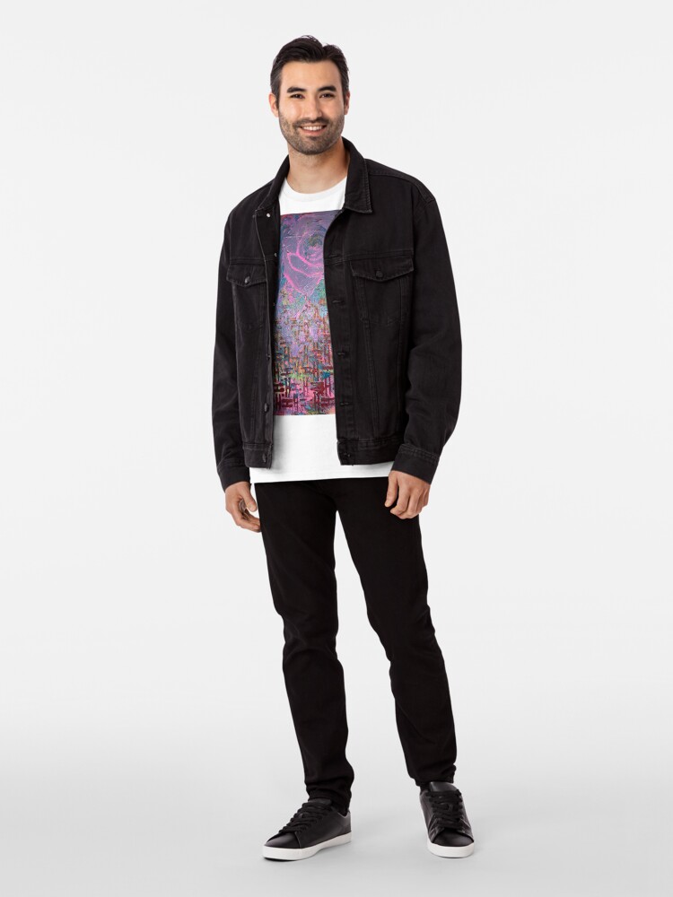 Alternate view of I Bloom in Stormy Weather Premium T-Shirt