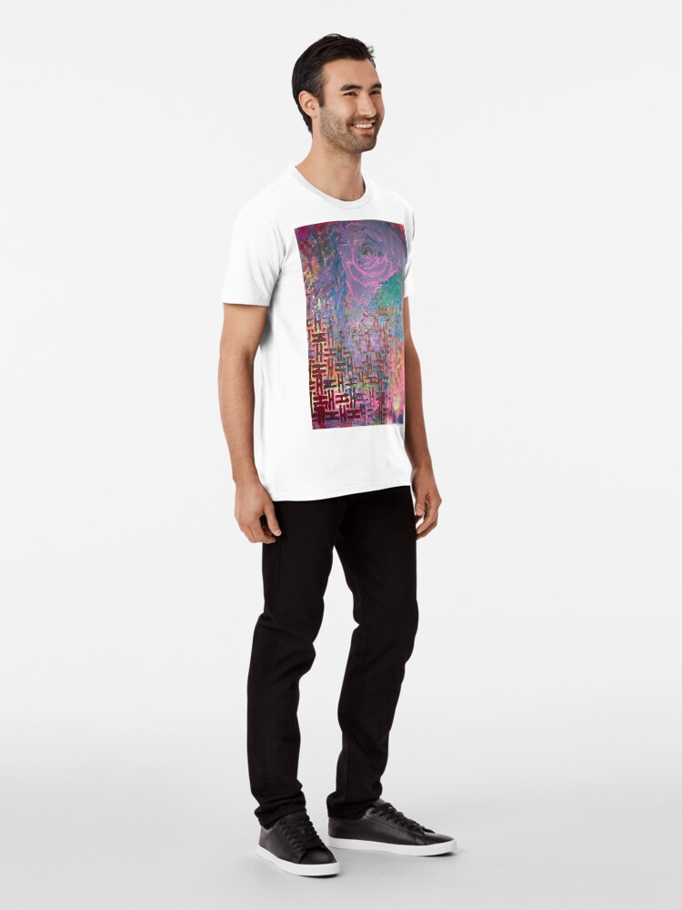 Alternate view of I Bloom in Stormy Weather Premium T-Shirt