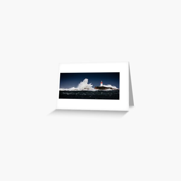 Iron Pot Lighthouse, Tasmania Greeting Card