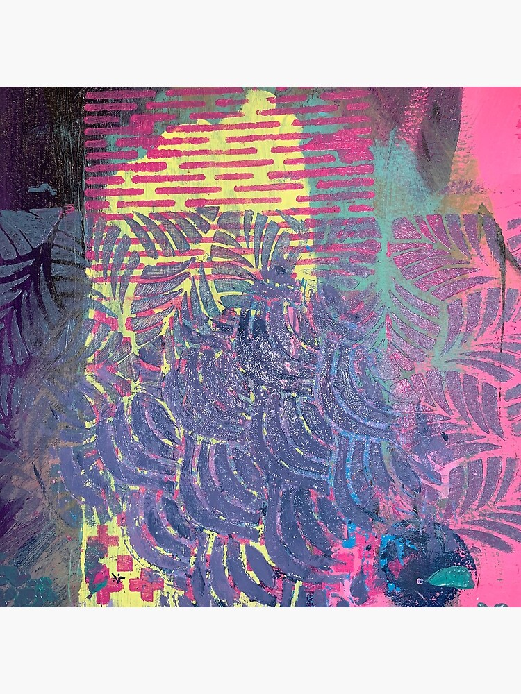 The Purple Palm Tree by Margaretmilrose