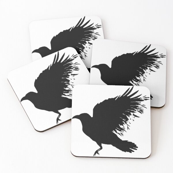 Item preview, Crow - flying crow designed and sold by Latch Farm  Studios.