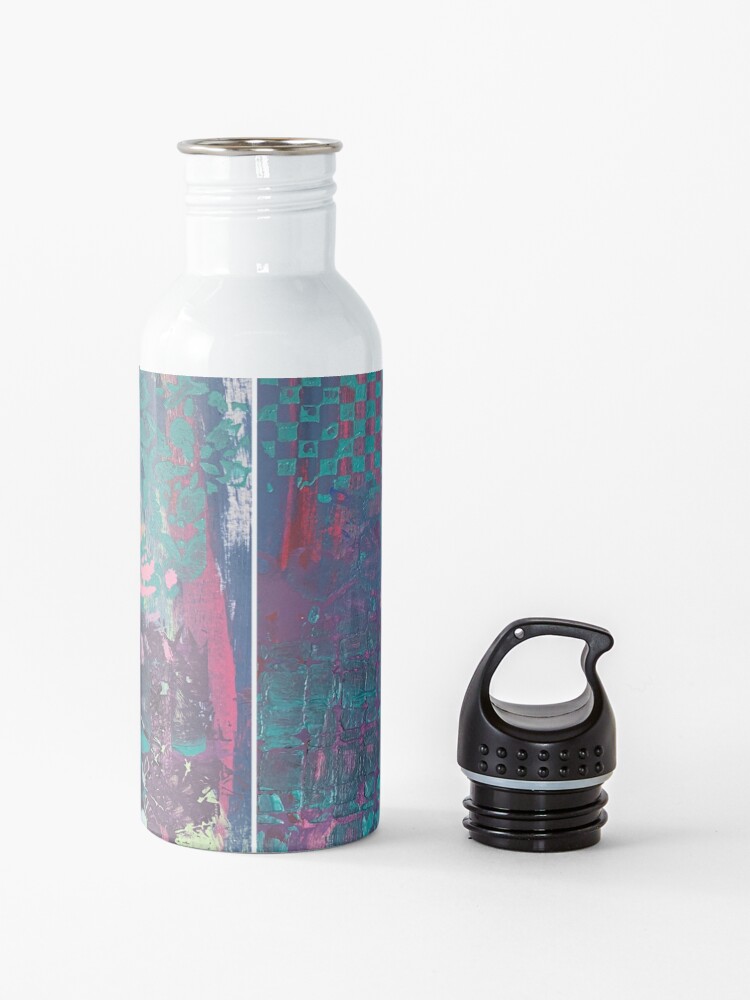 Alternate view of Grungy Pink Princess Water Bottle