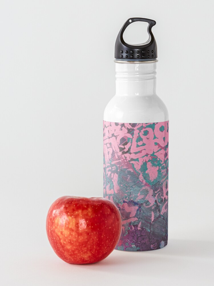 Alternate view of Grungy Pink Princess Water Bottle