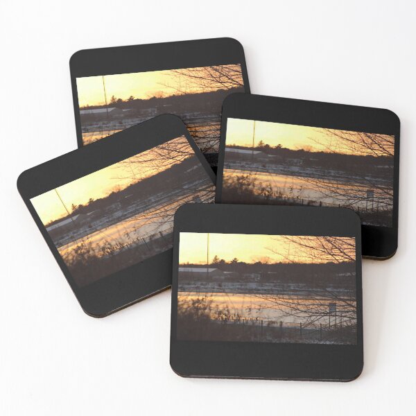 Item preview, Sunset by the bridge designed and sold by AnimalCreations.