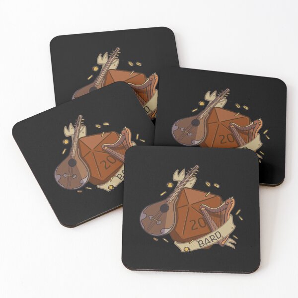 Item preview,  D20 Bard Fantasy Dice designed and sold by Spicycookiie.