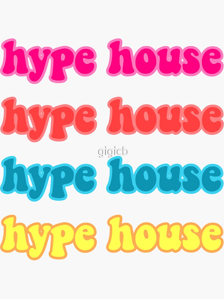 hype house Sticker