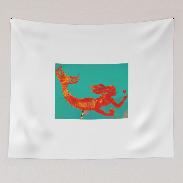 Item preview, Crimson Mermaid designed and sold by Bad Habits Lounge Studio.