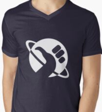 The Hitchhiker's Guide to the Galaxy Men's V-Neck T-Shirt