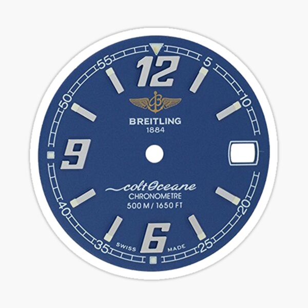 Breitling A57350 C509 Colt Oceane Blue Sticker