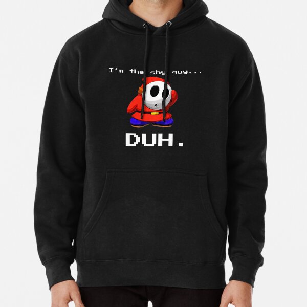 shy guy hoodie