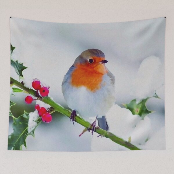 Item preview, European Robin designed and sold by GL Digital Artwork .
