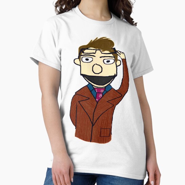 Tenth Doctor Muppet Style Classic T-Shirt