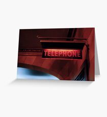 Telephone Greeting Card