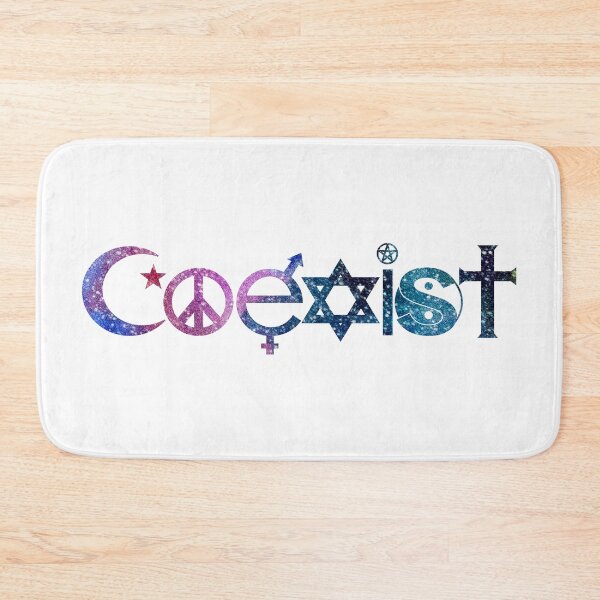 Item preview, COEXIST Space designed and sold by DyadyaYasha.