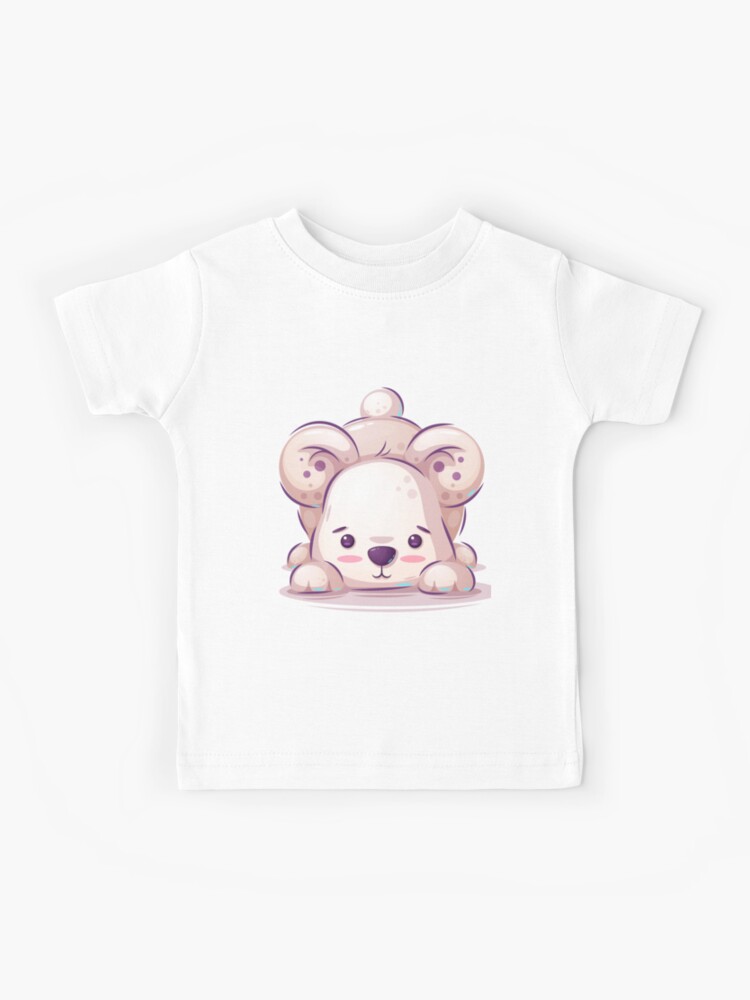 Camiseta para niños «Lindo oso de peluche para niños y bebés ropa» de  Walkane | Redbubble
