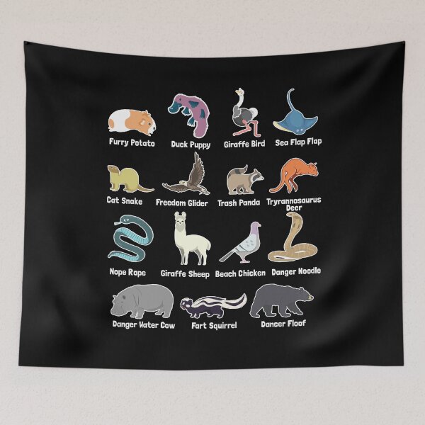 Item preview, Animals Of The World - Rare Exotic Animals Funny Memes Gift designed and sold by Dressed For  Duty.