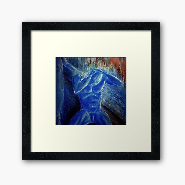Hey man, let you comfort ... Framed Art Print