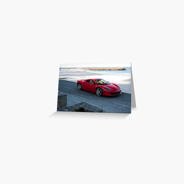 Ferrari Greeting Cards Redbubble