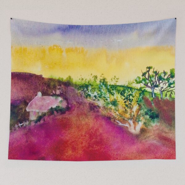 Item preview, Bothy on the Hillside. designed and sold by Angela Haig-Harrison.