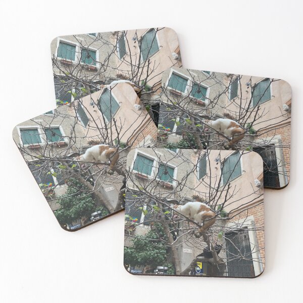 Item preview, Tabby cat in a tree designed and sold by amelierosey.