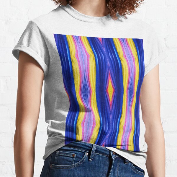 Thread, Pattern, design, tracery, weave Classic T-Shirt