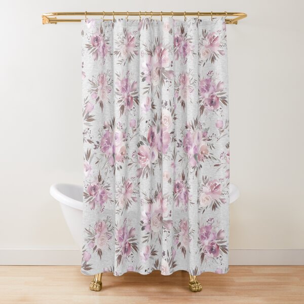 Item preview, Winter Pink Floral  designed and sold by SugarPineDesign.