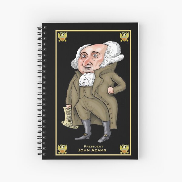 President John Adams Spiral Notebook